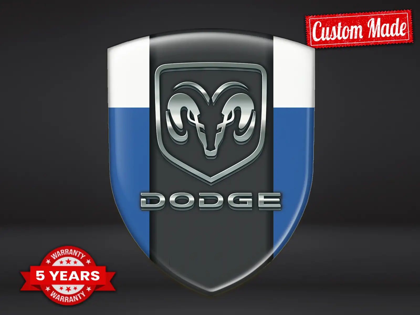 Dodge Stoßfängeraufkleber Druck Pro Max Resilient Modern